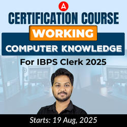 Certification Course - Working - Computer Knowledge | Online Live Classes by Adda 247